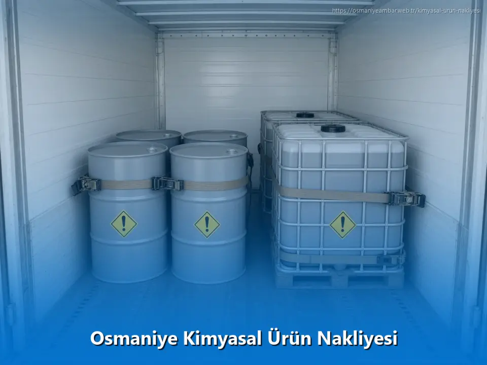 Osmaniye Kimyasal Ürün Nakliyesi
