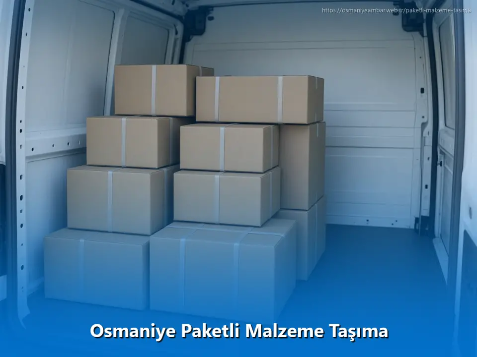 Osmaniye Paketli Malzeme Taşıma