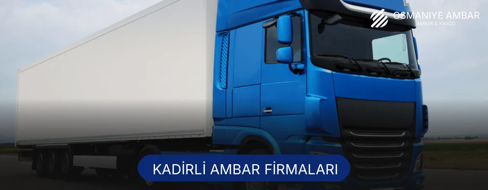 Kadirli Ambar Taşımacılık Kadirli Ambar Taşımacılık